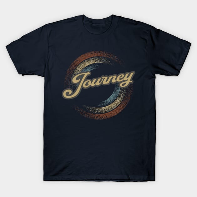 Journey Circular Fade T-Shirt by anotherquicksand